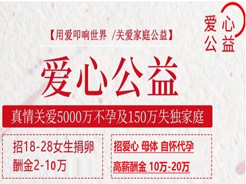 金牛捐卵助孕生子 爱心志愿者招募